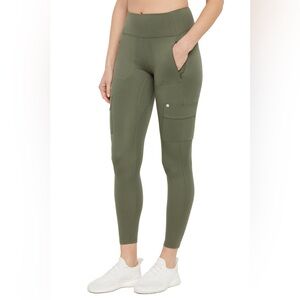 Marika Travel Leggings Green, Beetle, Size XL extra large, Pockets